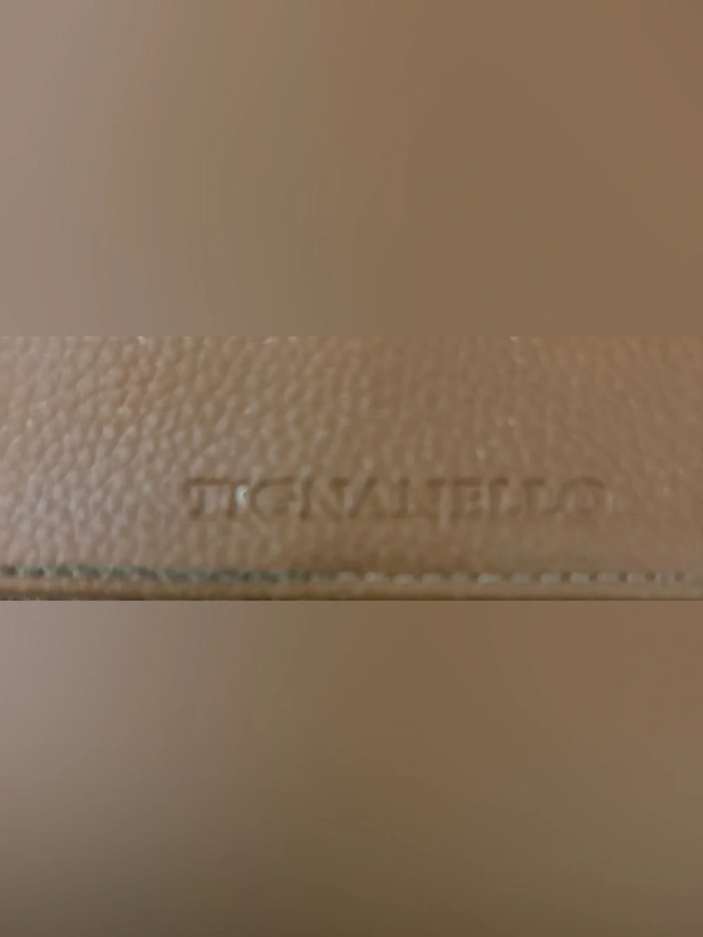 Brown Leather Tignanello Wallet